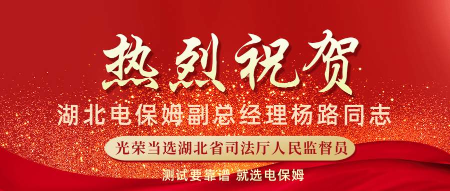 喜报！|湖北电保姆副总经理杨路同志光荣当选湖北省司...